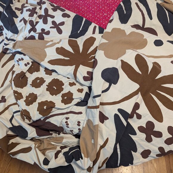 Marimekko Suvi Duvet Cover Pillow Shams King Size Floral Finnish Midcentury MCM - Picture 5 of 11